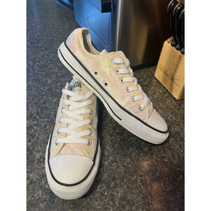 Converse Chuck Taylor All Star Low Top Sneaker Cream Iridescent Print